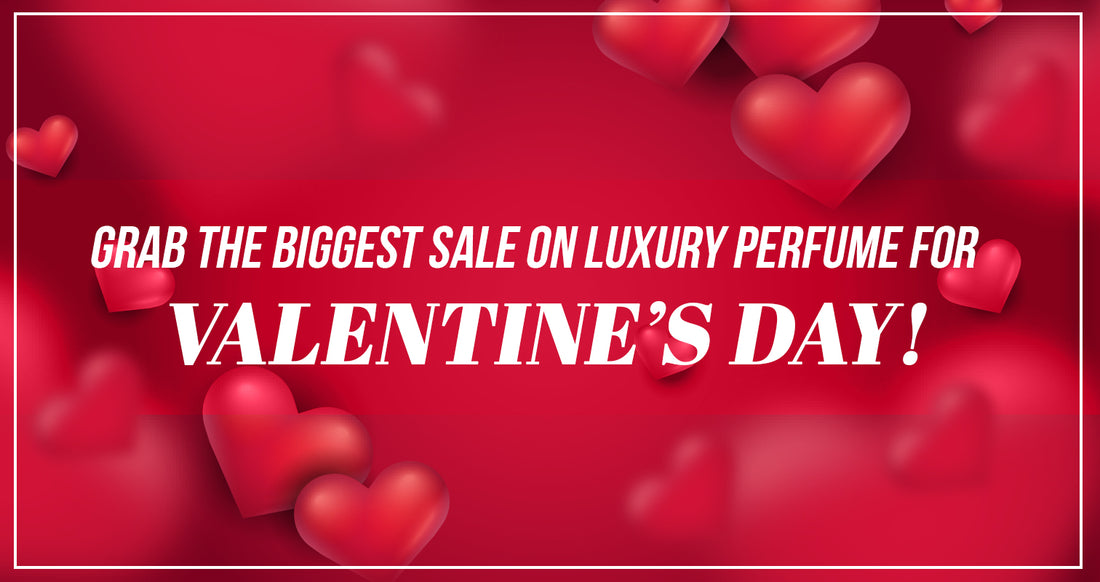 Grab the Biggest sale on Luxury Perfume