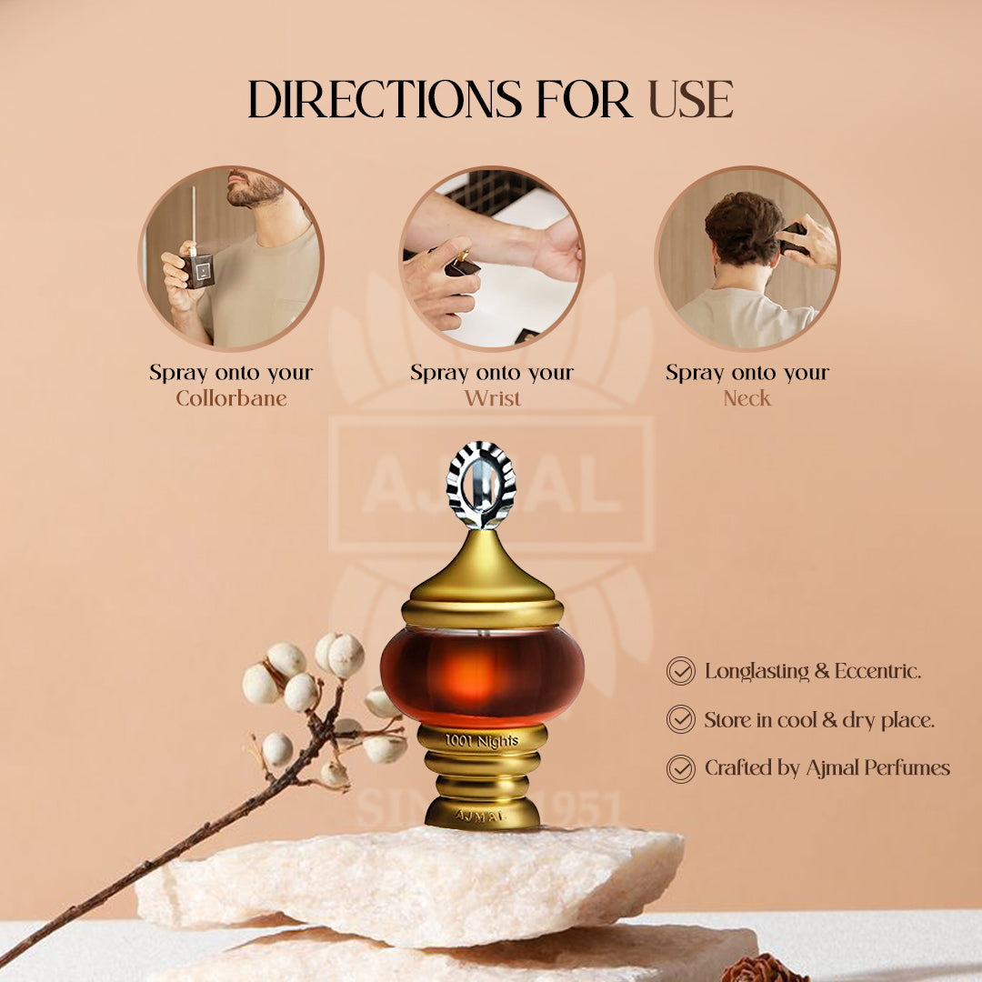1001 Nights Alf Laila O Laila Spray for Female by Ajmal 30ml